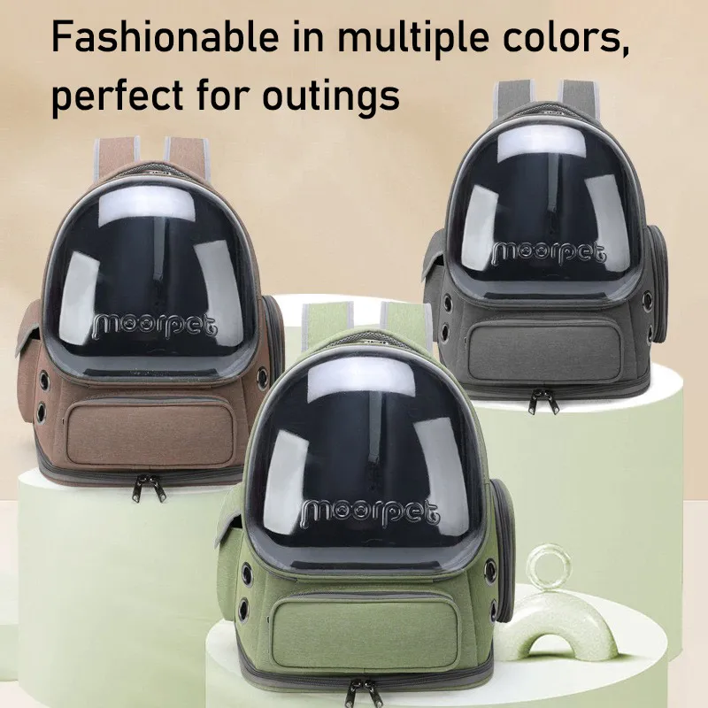 

Portable Breathable Space Pet Carrier Double Bag Cat Backpack Cat Cage Dog Cat Backpack Cat Accessories