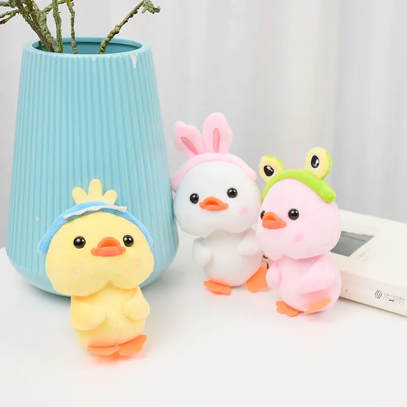 

new cute Headband duck Plush doll Creative attire Pendant Fashione funny decoration soft doll birthday christmase gift