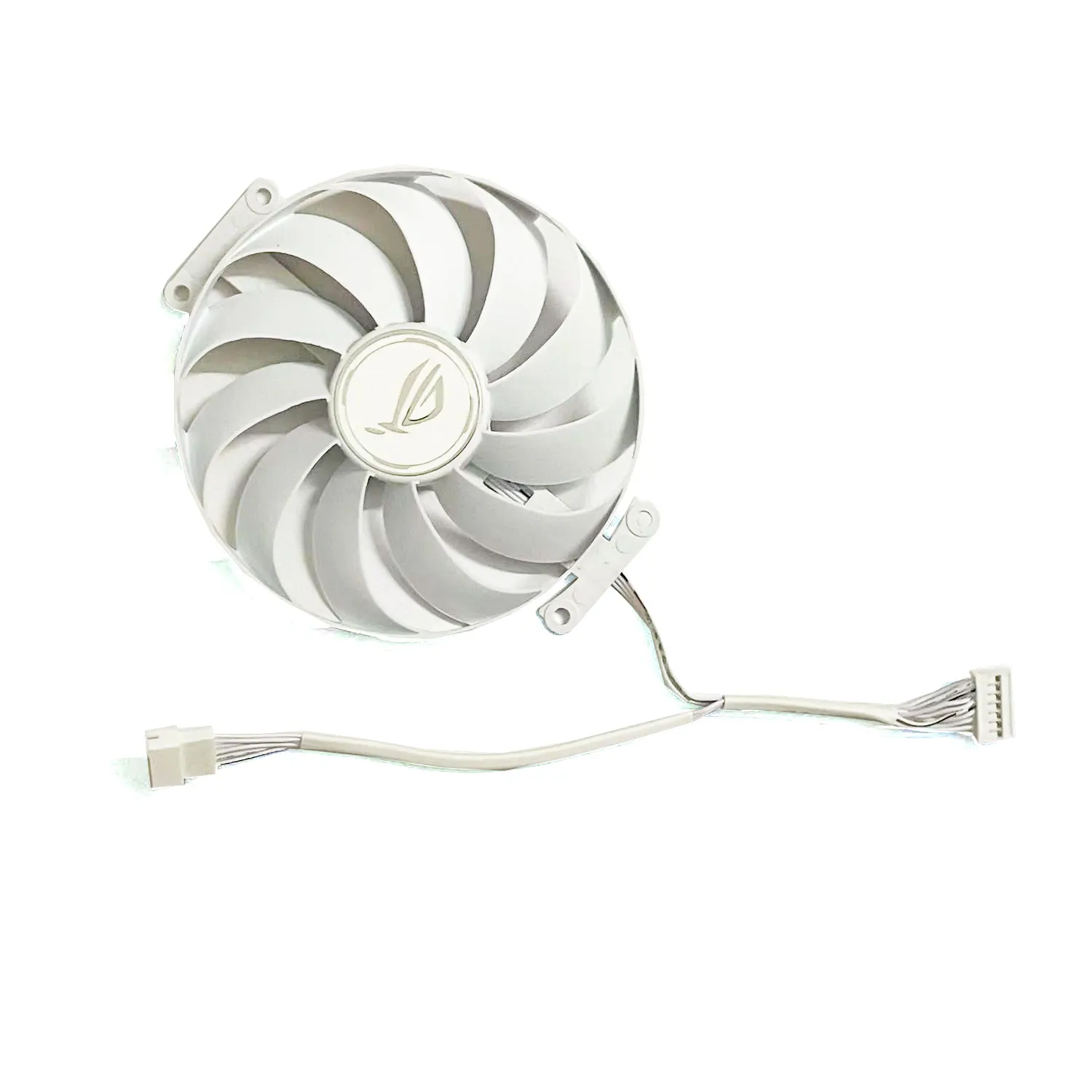 Новый 3FAN 7PIN CF1010U12S DC 12V 0.45A подходит для ASUS Rog Strix Rtx 3070 3080 Ti 3090 белый Oc версия GPU сменный вентилятор