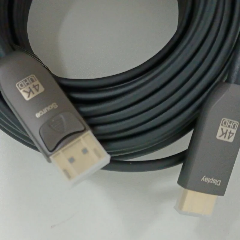 DTECH DT-2720 20M 4K 60Hz Displayport DP to HDMI Male to Male Audio & Video Cables