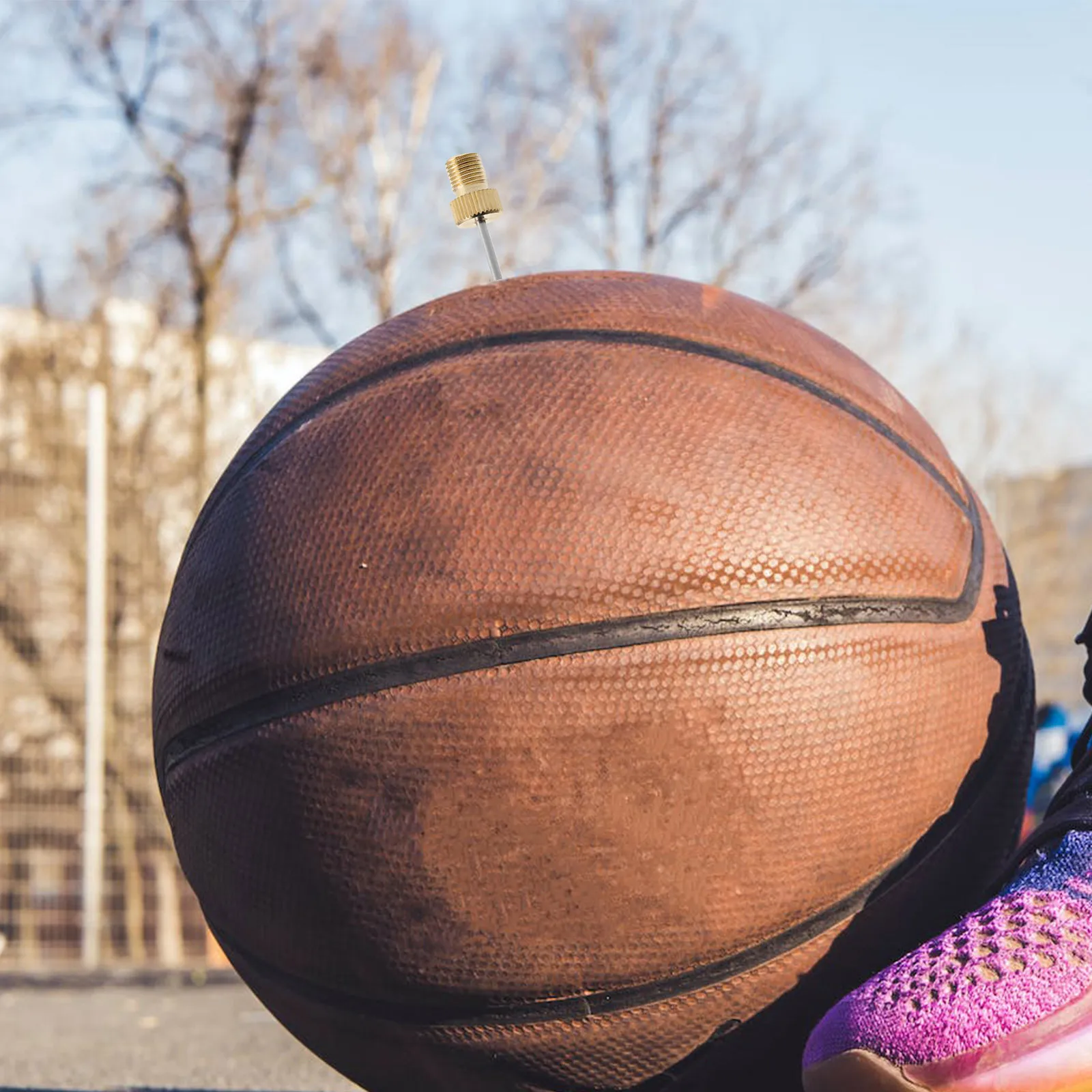 

Air Needle Basketball Net Bag Football Needles for Pump Stainless Steel Metal and