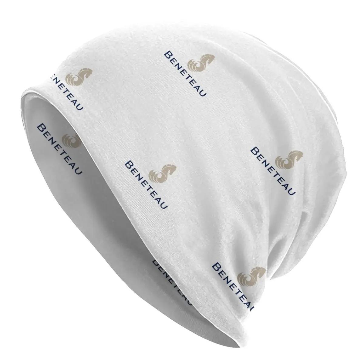 Beneteau Yachts Logo Fishing Men Women Adult Beanies Caps Knitted Bonnet Hat Warm Hip Hop Autumn Winter Outdoor Skullies Hats