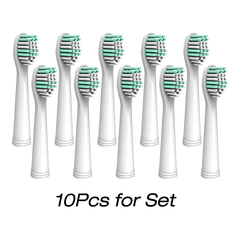Replacement Brush Heads for Seago Electric Toothbrushes E1-9/SG2303/SG575 Vacuum Packing