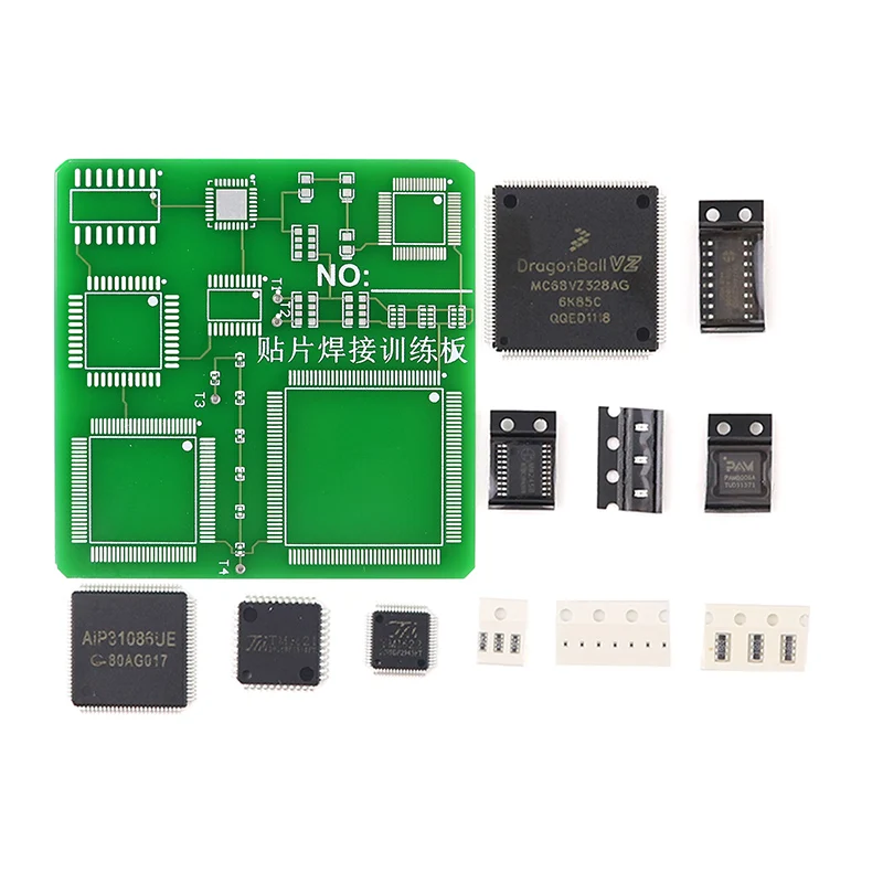 Imagem -03 - Diy Pcb Circuit Boards Kits Kits Básicos de Solda Led Electronics Smt Componentes Solda Ferramentas do Projeto