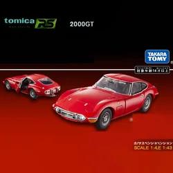 1:43 Scale TOMICA 2000Gt Red Simulation Alloy Sports Car Model Classic Adult Souvenir Gift Static Display