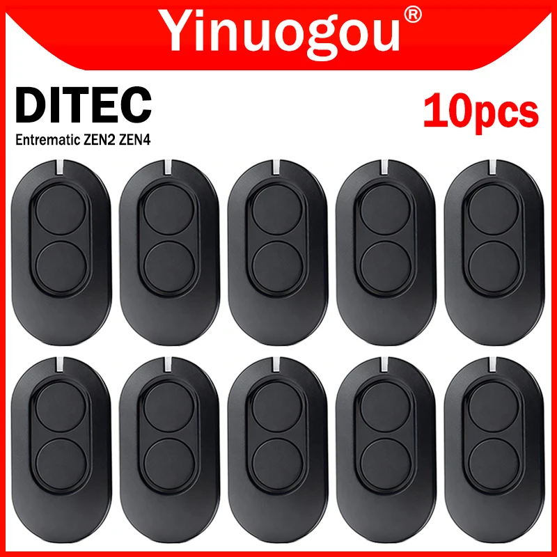 

New DITEC Remote Control 433MHz Rolling Code for DITEC Entrematic ZEN2 ZEN4 ZEN2W ZEN4W GOL4 BIXLG4 BIXLP2 BIXLS2 Garage Opener
