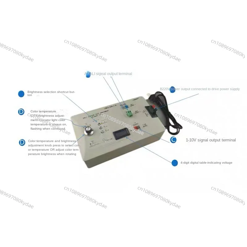 LED Dimmer Mutiple-Signal Generator DALI Tester Knob Signal 1-10V dimming knob with DALI bus power supply