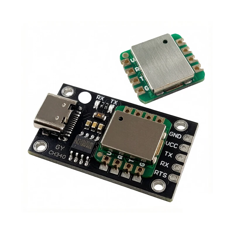 GY-95T Nine-Axis Sensor Module High Precision IMU Inertial Measurement Unit Attitude Sensor with CH340 USB Baseboard for Electro