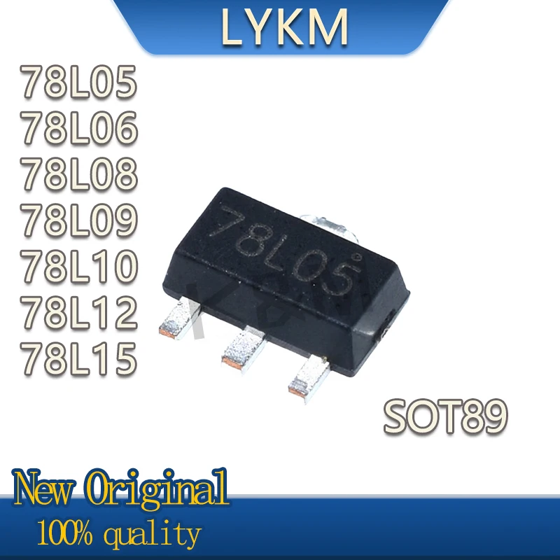 20/PCS New Original CJ78L05 78L06 78L08 78L09 78L10 78L12 78L15 SOT89 Three end voltage regulator In Stock