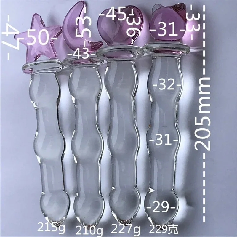 sailor moon anal plug Sailor Exclusive Themed Glass Dildos and Anal Plug main image 1