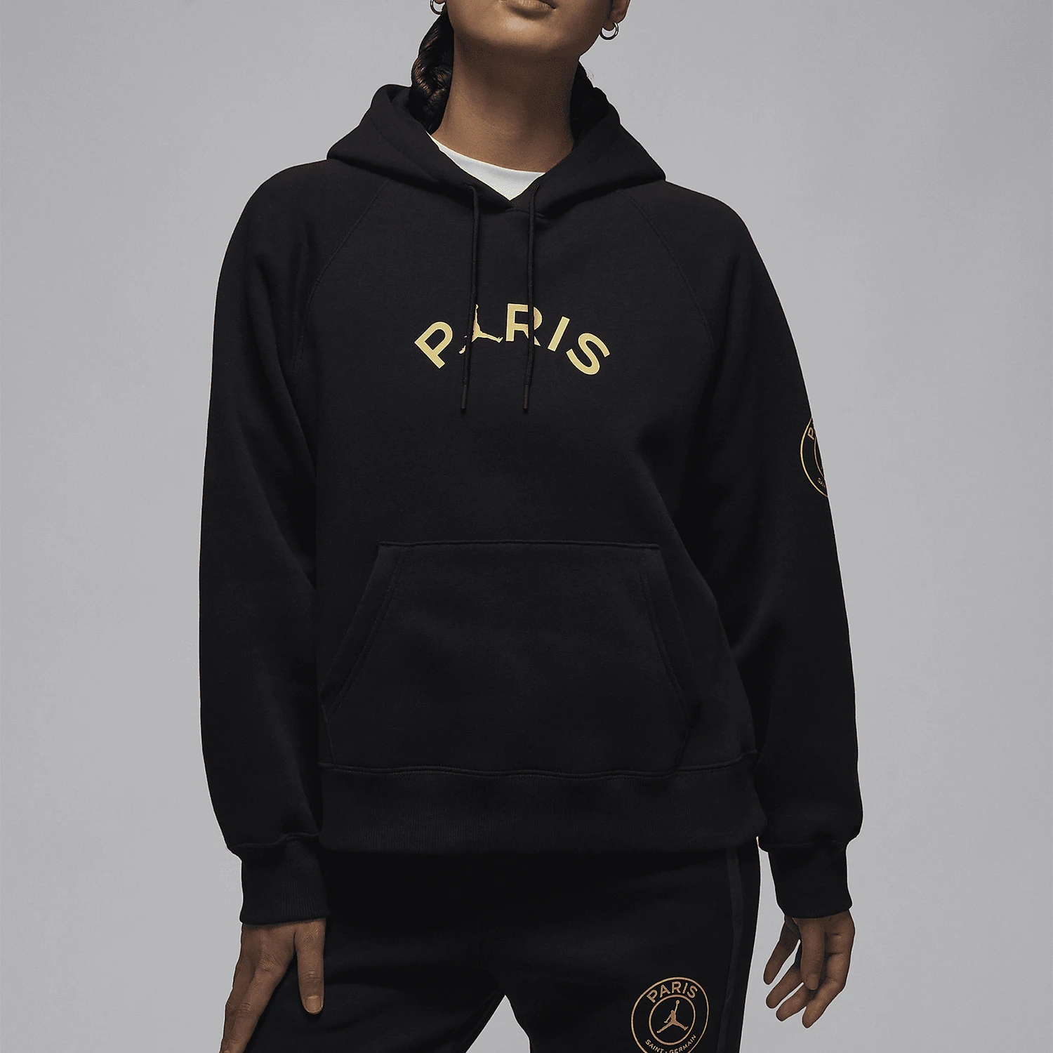 

Nike genuine Paris Saint-Germain Women's Fleece-Lined Hooded Sweatshirt FN5177-010