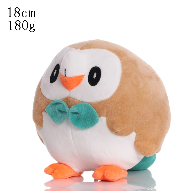 Pokemon Litten Plush Toy Anime Pokemon Rowlet Popplio Litten Stuffed Doll Kawaii Cartoon Toys Hobbies Room Docor Xmas Gifts view 4