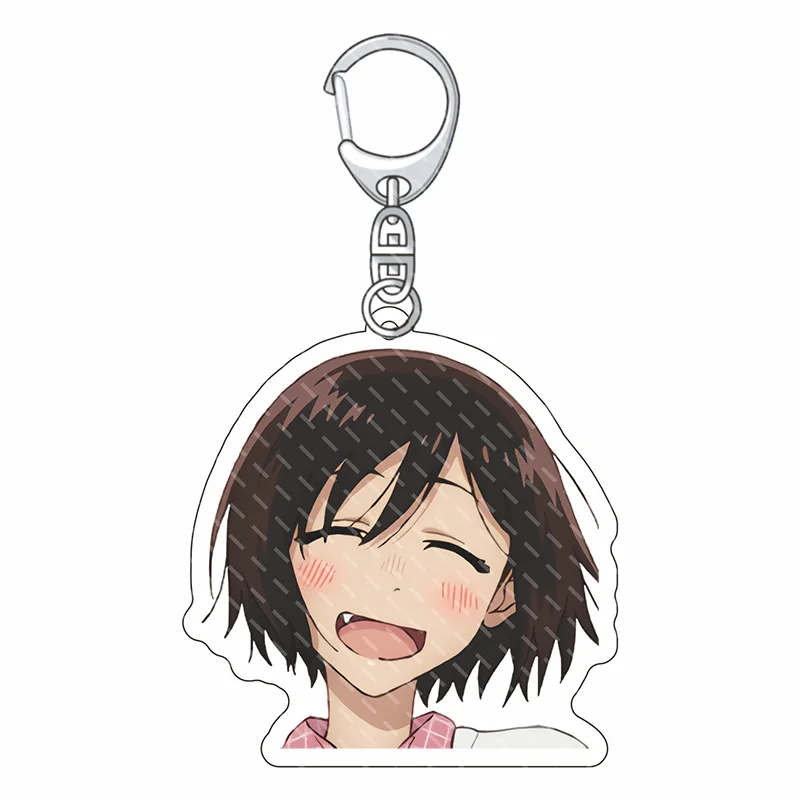 Anime All night song Anime Keychain Cosplay Pendant Acrylic Key Chain Keyring Jewelry friend Gift