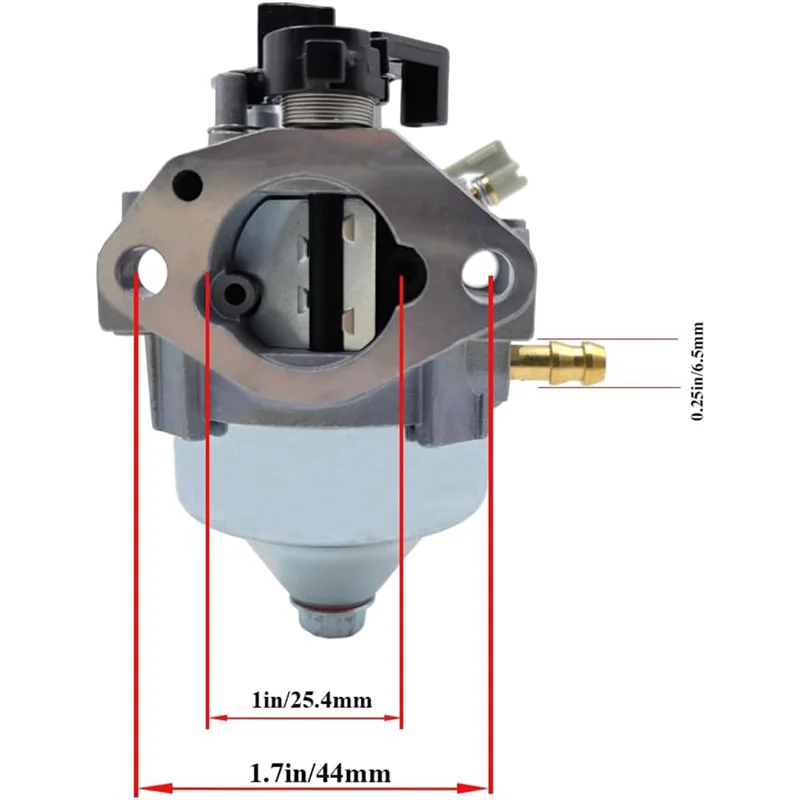 

AA76-16100-Z9L-811 Carburetor (BB76J A) With Air Filter Kit Compatible With For Honda GCV170LA HRN216 HRX217 Models