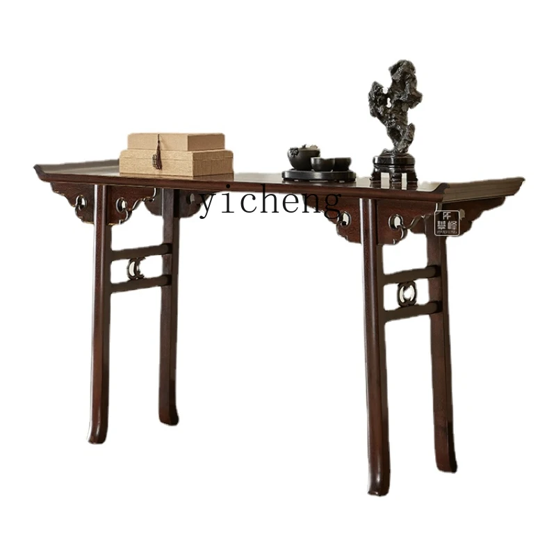 Yy Rosewood Furniture like a Long Narrow Table Rosewood Chinese Table Altar Antique Bar Table