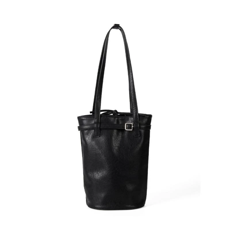 

A3PE Korean Casual Shoulder Bag For Women With PU Leather Bucket Bags Handbag