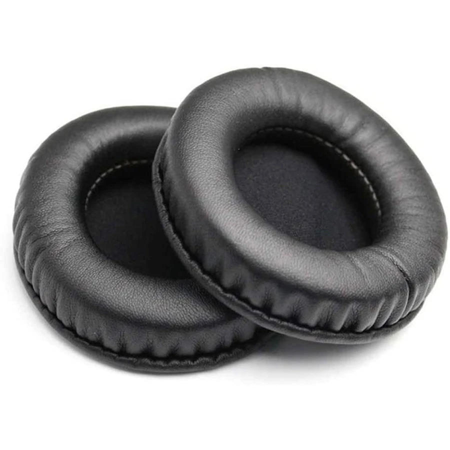 Almohadillas de espuma de repuesto universales, almohadillas para los oídos de 70Mm, cojín para auriculares, 1 par, cojines de espuma