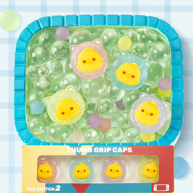 بلينغ داك سيليكون لينة متحكم الأصابع xbox one قبضة غطاء عصا التحكم غطاء لنينتندو سويتش 2 Joycon بريق NS2 تحكم Thumbstick #1