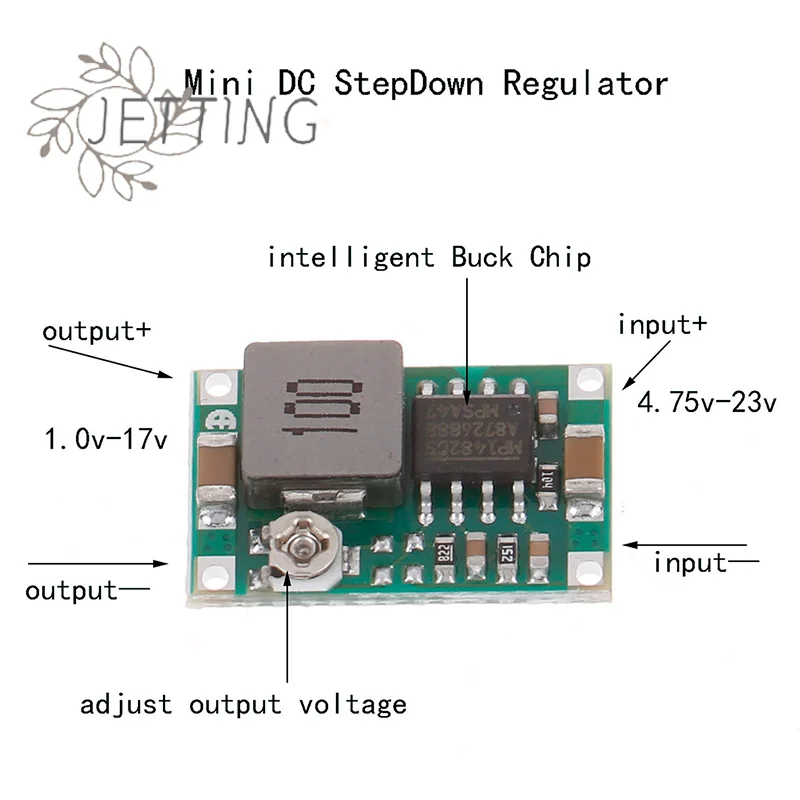 HOT High Quality Step Down Converter Volt Regulator 3A MINI DC-DC STEP DOWN CONVERTER VOLT REGULATOR 5V-23V TO 3.3V 6V 9V 12V