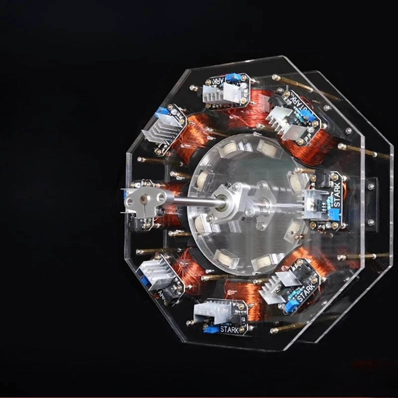 Brushless, Disc, Electric Motor, Large Bedini Motor, Pseudo Perpetual Motion Machine