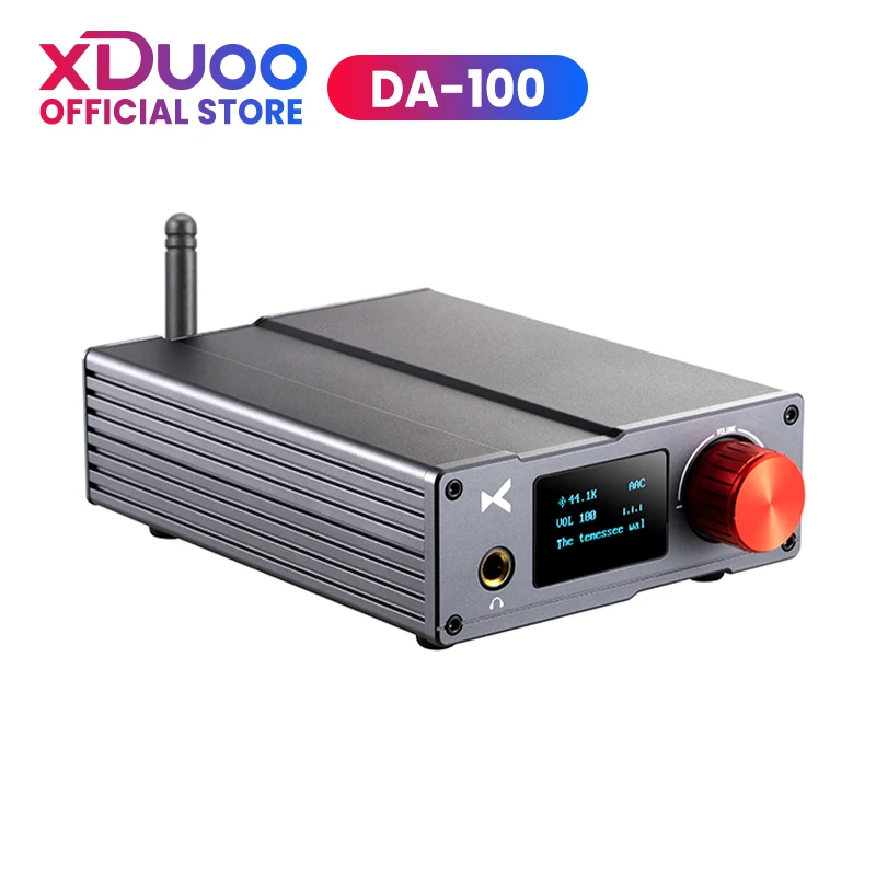 XDUOO DA-100 HD Bluetooth & Power Amplifier ES9018K2M DAC Chip Output Power 50W*2 Support SBC/AAC/aptX/LDAC DA100 USB DAC