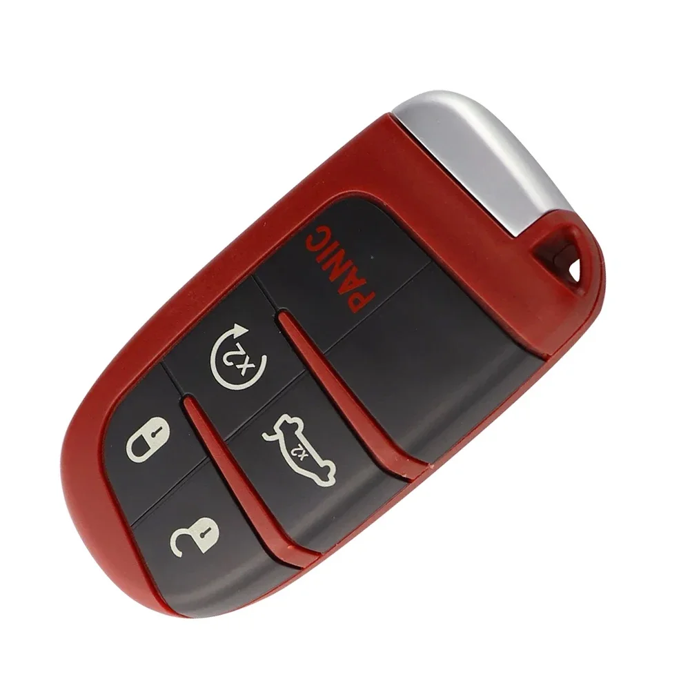 Replace Car Key Fob Case Shell Housing for Dodge Dart Ram 1500 Dart Challenger Charger Chrysler 300 for Jeep Keyless 5 Button