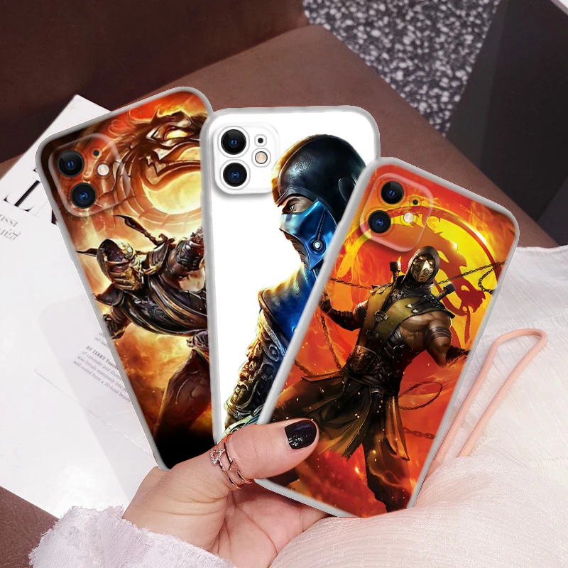 62VTY scorpion mortal kombat Soft Case for Moto G4 Plus G41 G5 Plus G50 G51 G5S G6 Play G60 G7 Power G71 G5 G9