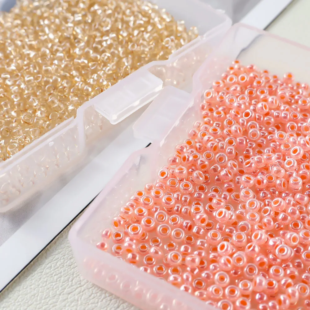 10g Packung Japanische Importierte Miyuki Multi-Serie Runde Rocailles-Perlen Schmuckzubehör für Verschiedene DIY-Basteleien – Detail 6