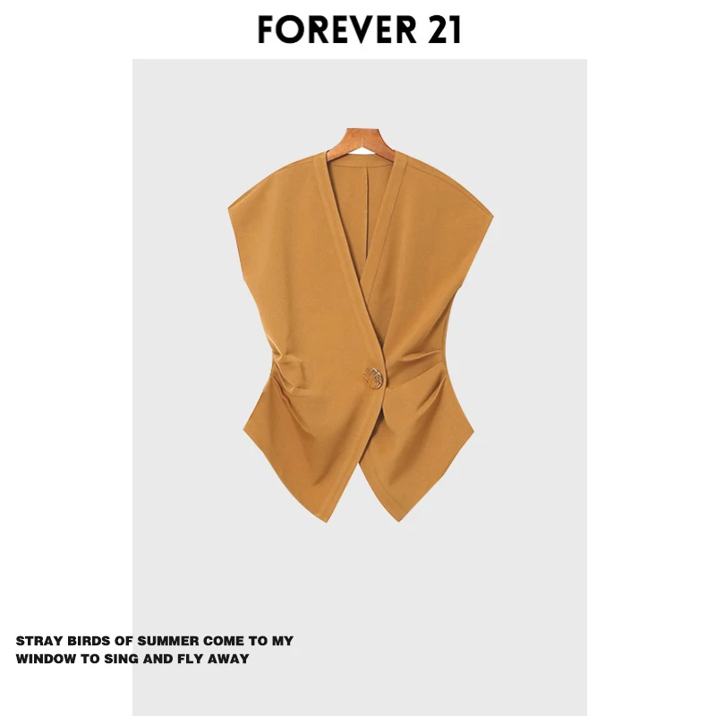 

Жилет Forever 2: Изысканная элегантность и подчеркнутая талия. Женский V-образный вырез, стройнящий силуэт. Идеален для офиса и летнего образа.