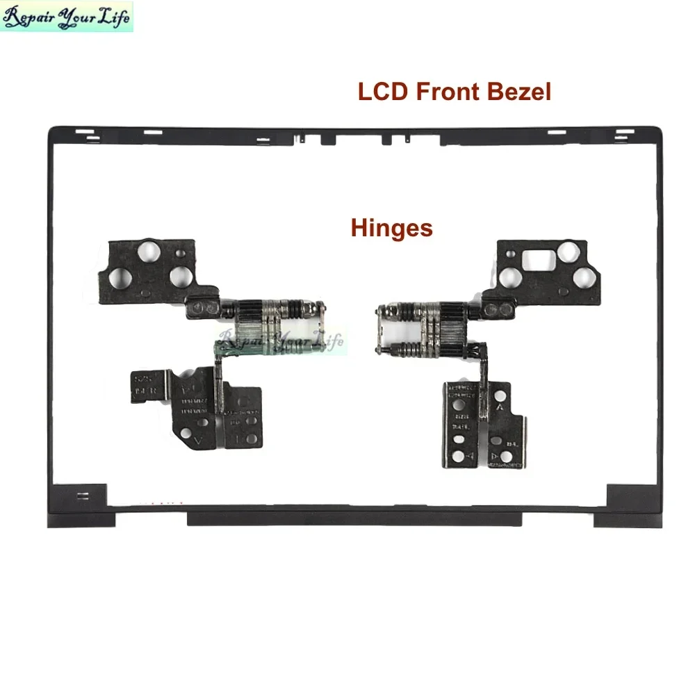 Imagem -06 - Portátil Lcd Capa Traseira Moldura Frontal Quadro para hp Envy X360 15m-bp 15-bp Bp100 Palmrest Case Dobradiças 924344 Tpn-w127 4600bx0g000 Novo
