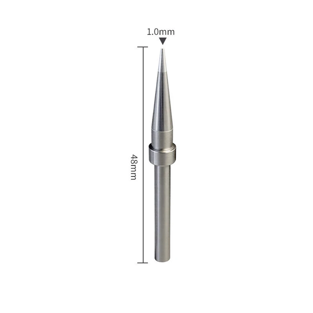 Compatible Soldering Iron Tips Mechanic Soldering Flat Tip Precision Tips Standard Interface Design Three Tip Shapes