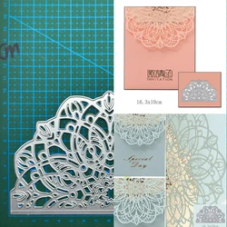 lace Metal stencil mold Cutting Dies decoration scrapbook die cuts Album Paper Craft Embossing DIY Card Crafts