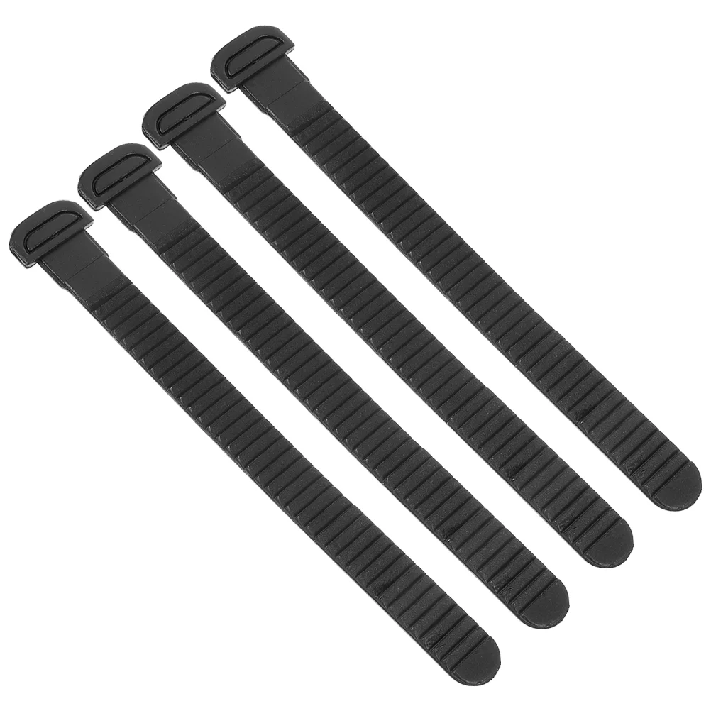 4 Pcs Speed skating Straps Shoes Fixing Roller Skate Supplies Accessories Replaceable Buckles Pvc