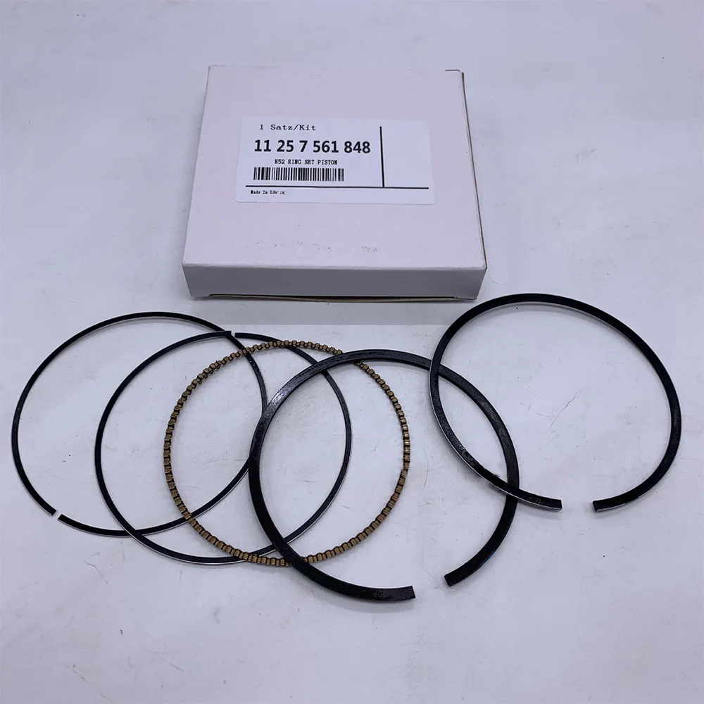 6x Piston Rings Set 82mm for Bmw 325i 525i Z4 N52B25 E90 E92 E60 E61 2.5L 11257561848