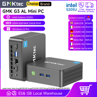 GMKtec G3 AL Mini PC Intel Celeron 5205U Windows 11 Pro 8GB RAM 256GB ROM Dual HDMI Desktop Mini Computer WiFi 5 BT4.2