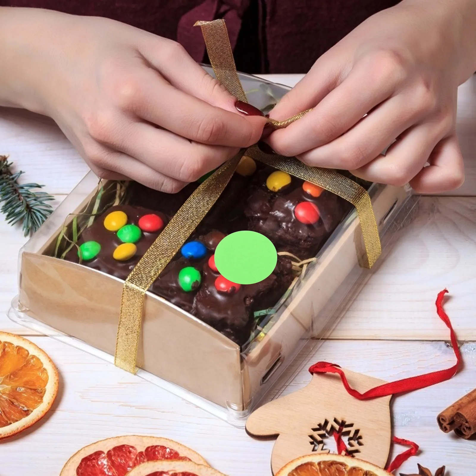 

Neon Circle Stickers Round Labels Fluorescent Dot Craft Sealing DIY Party Home Office School Supplies Self Adhesive Vinyl