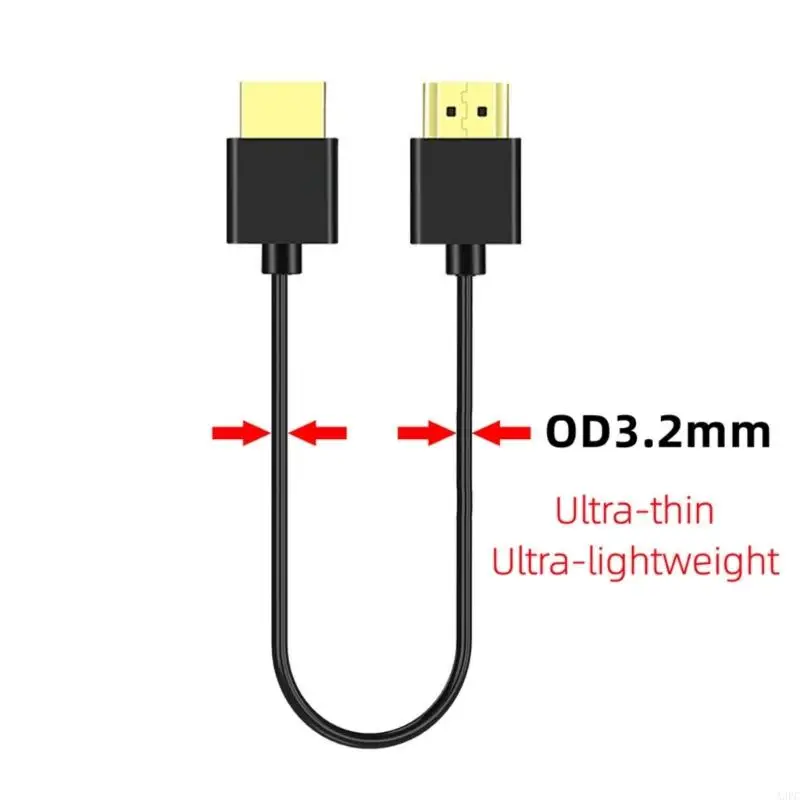 

A3PC Thin 19+1core HDTV -кабель Гибкий HDMI2.0 4K@60 Гц высокая скорость передачи данных