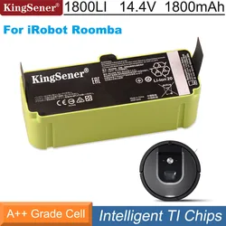 KingSener 1800LI 2130LI Smart Li-ion Battery for IRobot Roomba 595 650 980 655 690 780 805 860 880 890 960 760 770 780 1800mAh