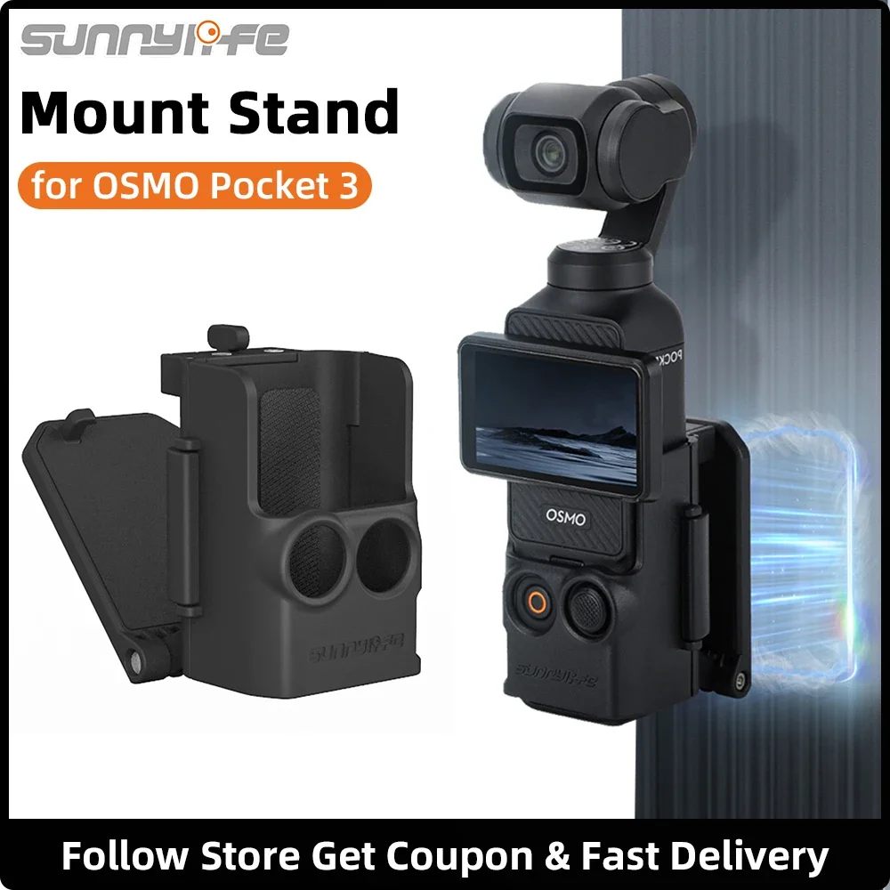 

Magnetic Mount Stand for DJI OSMO Pocket 3 Magnetic Stand Expansion Adapter Frame Pocket3 Mount Adjustable Holder Accessories