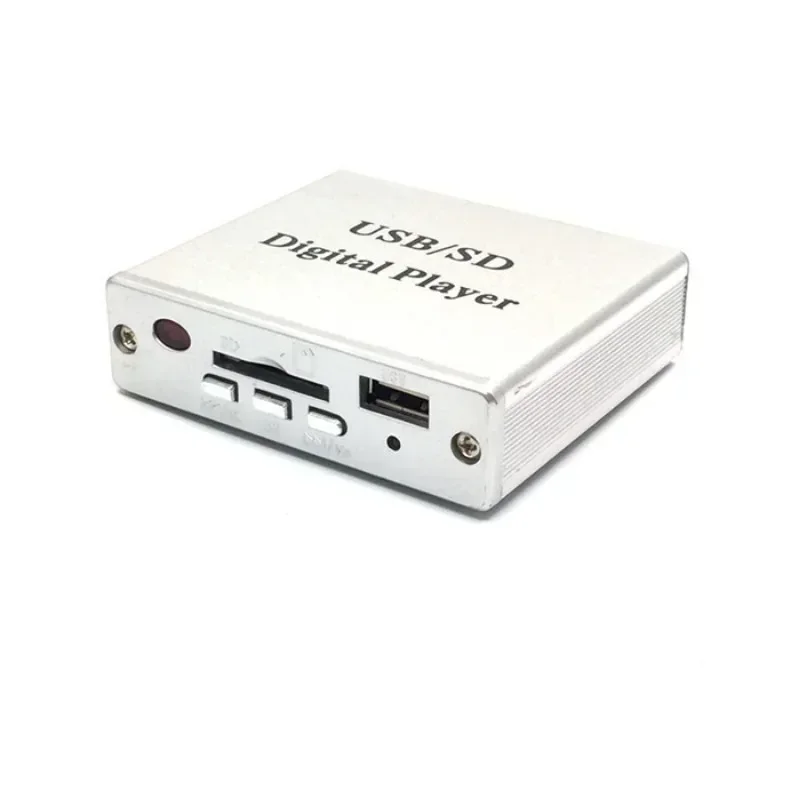 Nuevo Amplificador de potencia portátil MP3 SD USB reproductor de Audio lector 3 Control de teclado electrónico con control remoto