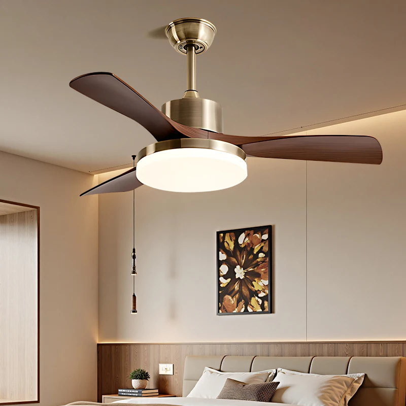 Modern 2-in-1 Multi-function Ceiling Fan Light For Indoor Lighting And Ventilation For Bedroom Living Room Dining Room Balcony
