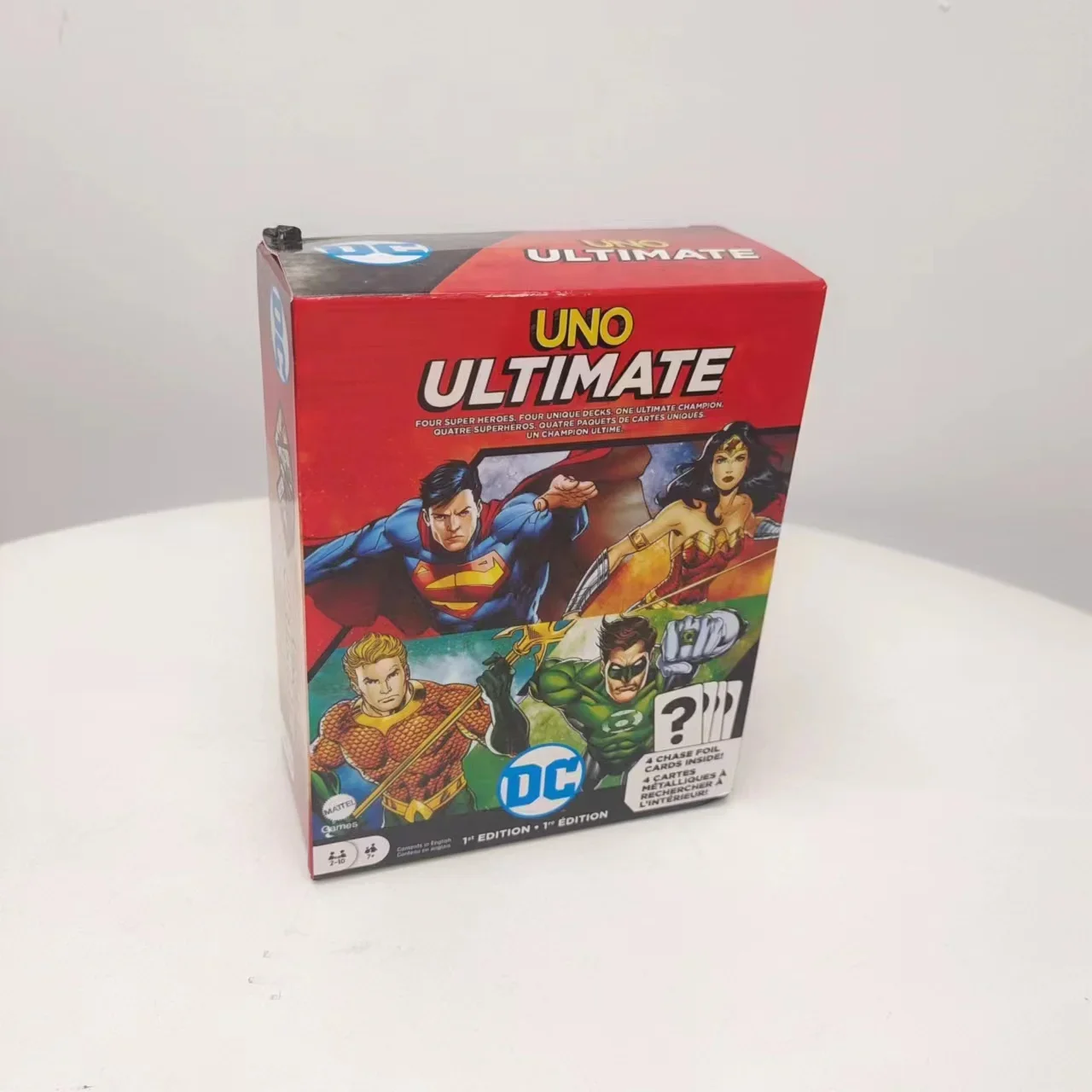 UNO Ultimate Marvel Card Game with 4 Collectible Foil Cards, Character-Themed Decks & Special Rules