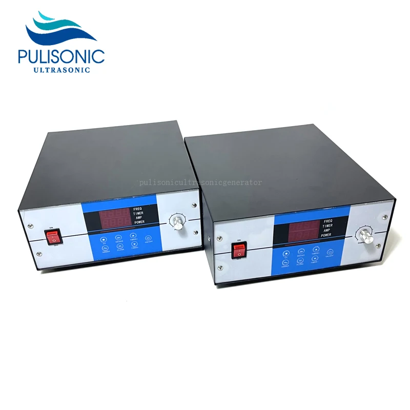 600Watt 17Khz To 40Khz Various Frequency Generator For Industrial Ultrasonic Cleaning Machine