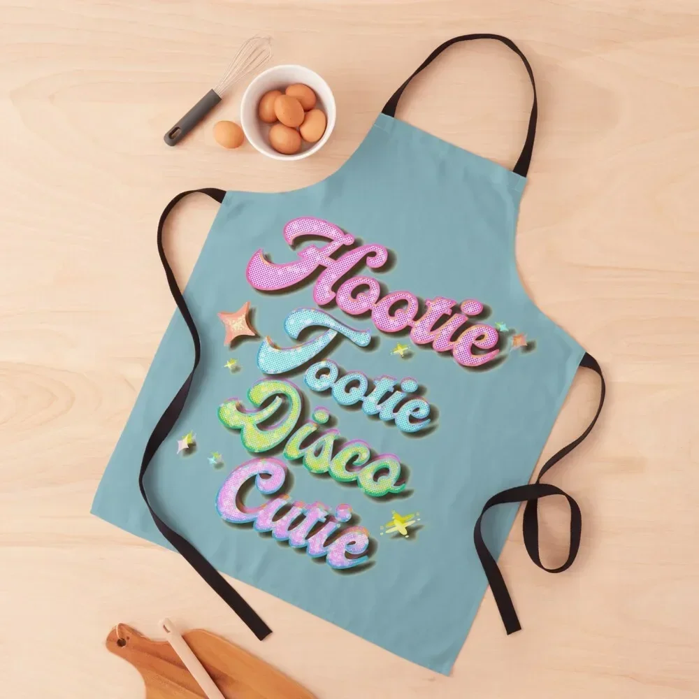 

Disco Cutie Apron custom women's kitchen nail tech supplies Apron