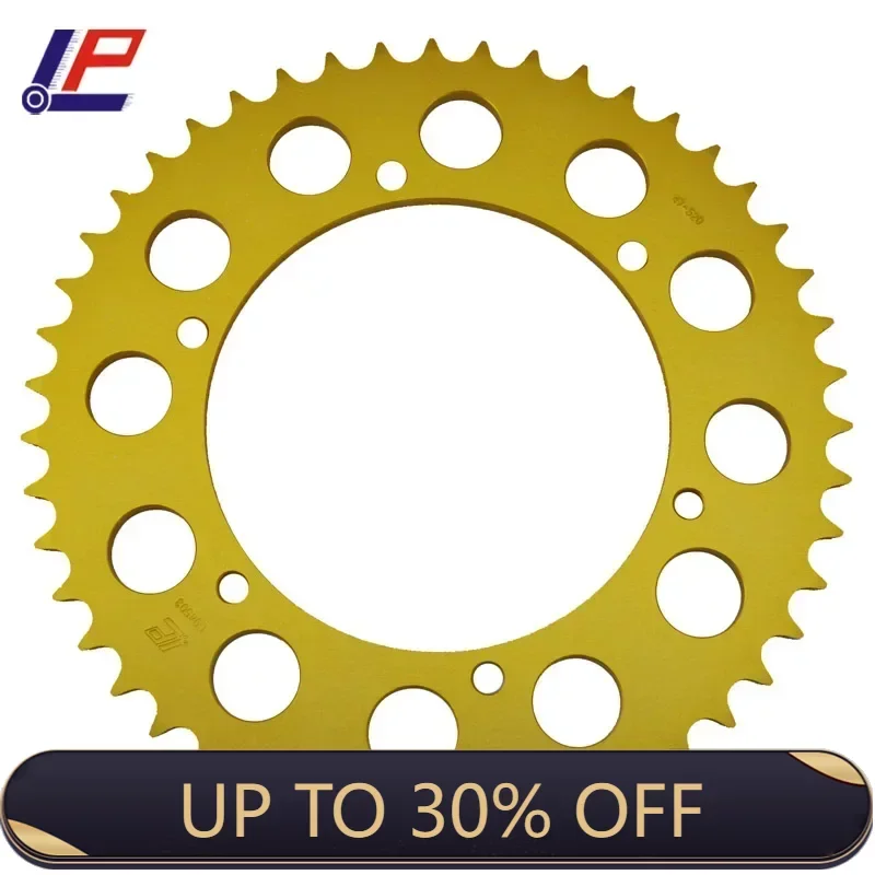 

Gold Color Aluminium Motorcycle Rear Sprocket Gear 7075-T6 520 47T For BMW 650 Xchallenge Xcountry K15 07-08 2007-2008