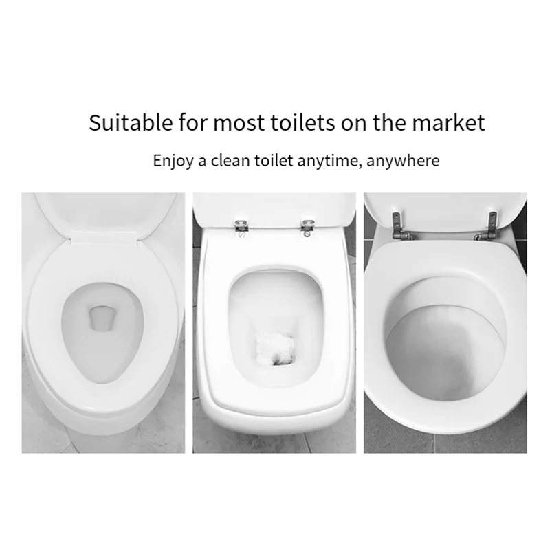 

Disposable Toilet Seat Cover Extra Large Toilet Seat Cover Individually Wrapped For Training Waterproof Travel 50Pcs