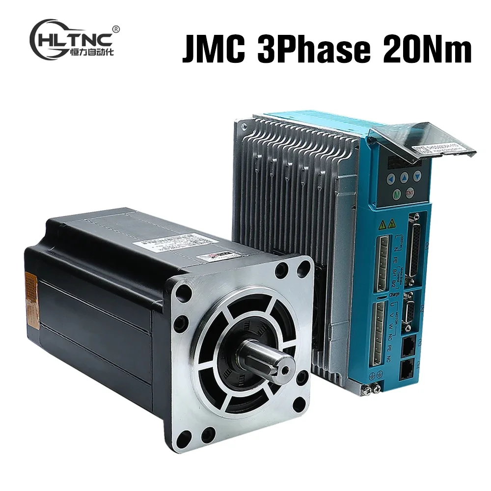 1 Set 3 Phase NEMA42 20Nm 2830ozf.in Closed Loop Stepper Servo Motor Driver Kit  JMC 110J12190EC-1000 & 3HSS2208H Drive For CNC