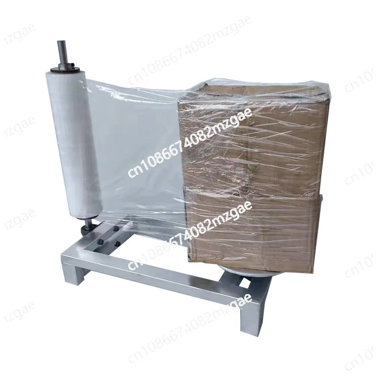 Winding film baler, manual carton winding machine, carton wrapping machine, film puller carton wrapping machine