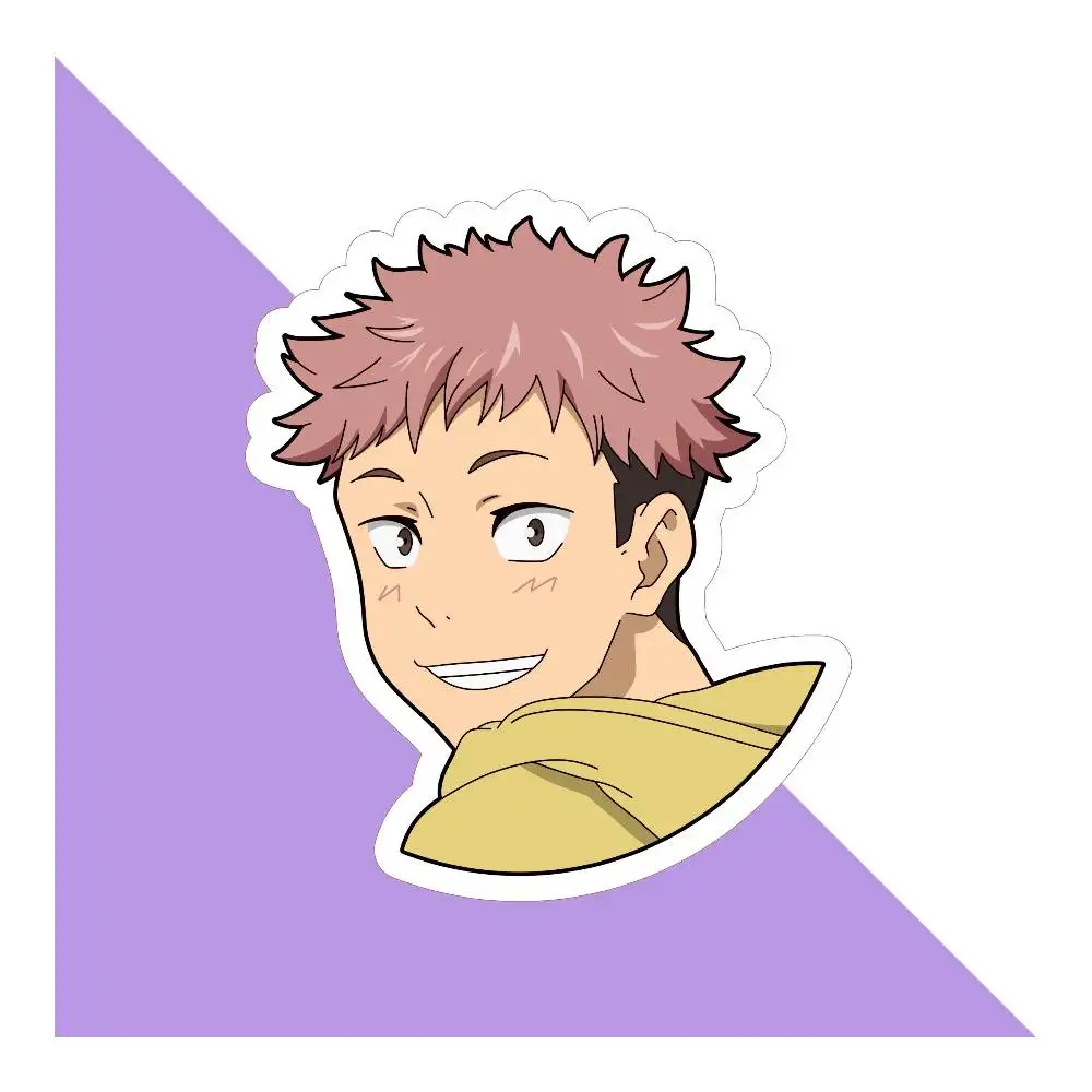 Jujutsu Kaisen Anime Sticker Car Window Bumpers Die-cut Vinyl Stickers Decorative Accessories