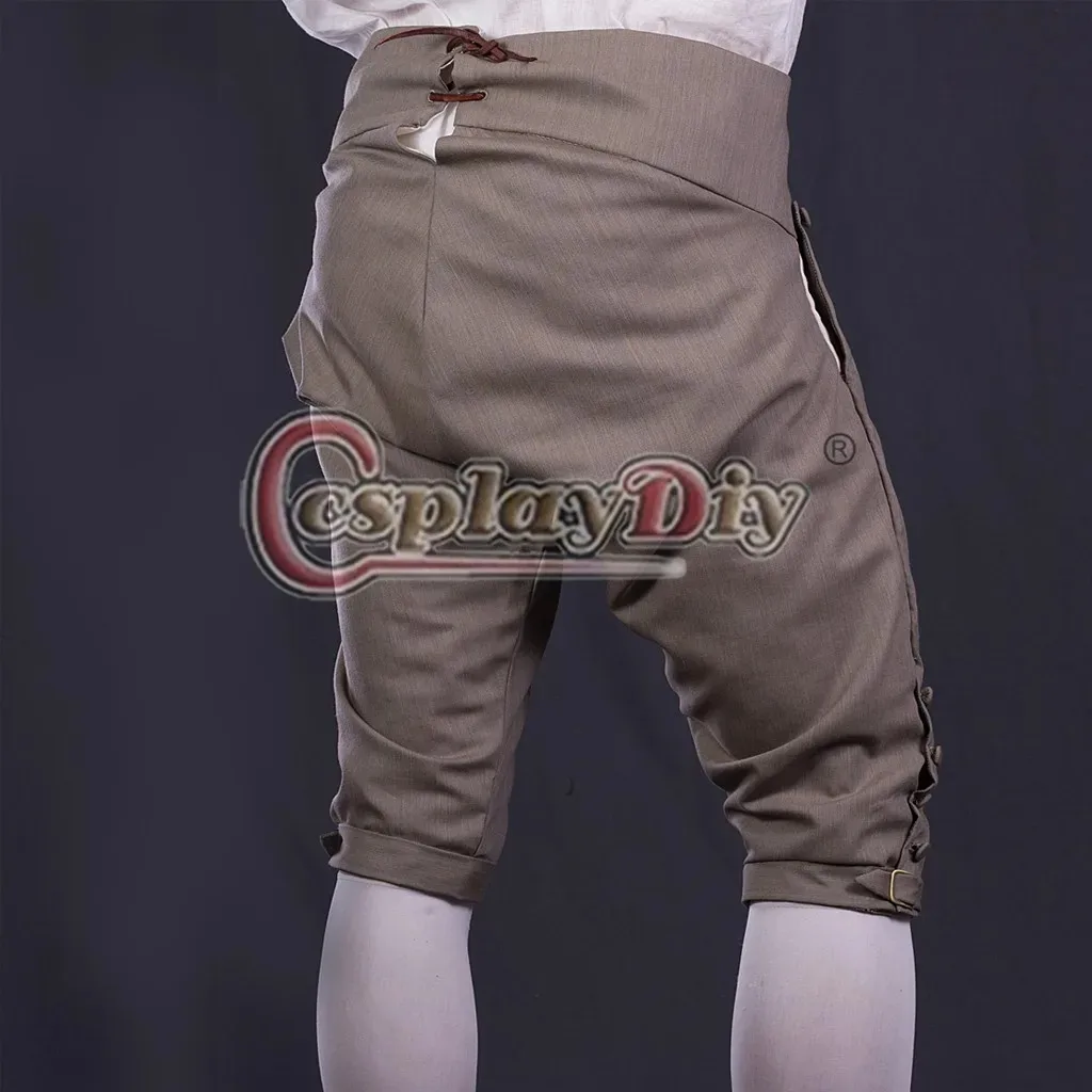رجل 17th القرن القرون الوسطى المؤخرات السراويل الركوع طول الفيكتوري الرجعية المؤخرات السراويل الفايكنج السراويل العسكرية